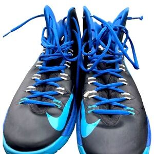 KD Kevin Durant 5 Black/blue 2011‎ Men’s Basketball Sneakers